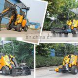HY200 HYSOON CE Approved Mini Backhoe Wheel Loader thumbnail-5