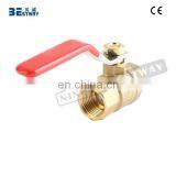 CSA NSF Approval Lead Free Brass Ball Valve Handle Lock With Lever Handle thumbnail-3