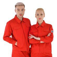 100% Cotton Boilersuit Fireproof Anti-Static Coverall Mechanical Engineering Uniform Workwear Industrial Work Uniform thumbnail-4
