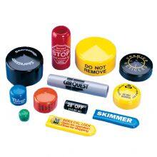 Customized Plastic Vinyl PVC Pipe End Cap With Hole and Print thumbnail-2