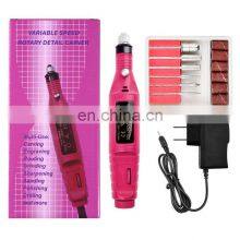 Hot Sell Japan Korea 0-20000RPM Portable 25000RPM Manicure Electric Nail Drill Machine Nail File Machine thumbnail-5