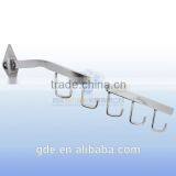 Metal Wall-mounted Handbag Display Hanger With 5 Hooks thumbnail-1