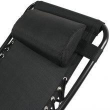 Gravity Chair Outdoor Luxury Folding Zero Gravity Camping Chair With Cup Holder thumbnail-4