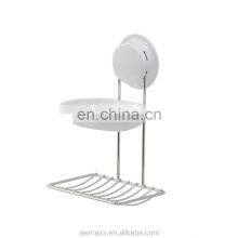 Bathroom Wall Mounted Towel Rack Suction Bath Accessory Single Towel Rack Stainless Steel Bathroom Towel Racks thumbnail-4