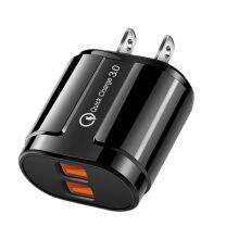 Factory Direct Charging Travel Charger QC3.0 2 Port Fast Charging Charger Usb Wall Power Adapter For Phone thumbnail-1