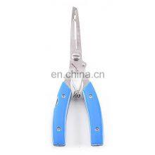 High Grade Multifunction NINJA PRO NP681 Lure Pliers Curved Mouth Fishing Pliers Stainless Steel Fishing Line Tongs thumbnail-2