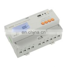 8 digits LCD display Smart Three phase DIN Rail kwh Prepaid Energy Meter ADL300-EY for university dormitory shopping mall