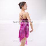 Lyrical Ballet Performance Dress Camisole Leotard With Chiffon Skirt Girls thumbnail-6