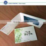 2016 China New Business Gift Paper Crafts Video Greeting Card thumbnail-5