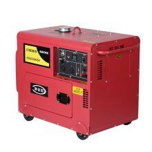 4.5kw Dual Power Air-cooled Silent Diesel Generator 5kw Dual Voltage Low Noise Diesel Generator