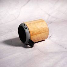 Outdoor Custom Logo Bamboo Wood Wireless Speaker Small Mini Portable Speakers thumbnail-6