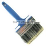 Polished plastic handle pure white boiled bristle painting brush industrial brush cleaning BBQ Tool all size set paint brush