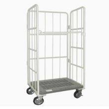 Warehouse Logistics Sorting Carbinet Trolley Metal Roll Container thumbnail-3