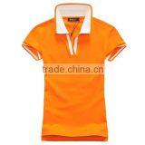 The New 2015 Summer Wear Women's Cotton and Colorful Candy Color Collar Short Sleeve Polo Shirt thumbnail-2