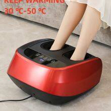 Shiatsu Foot Massager With Heat, Kneading and Air Compression MH-807Red thumbnail-2