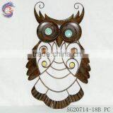 Metal Owl Wall Hangings for Home Decoration thumbnail-3