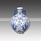 Home Decorative Ceramic Vase With Blue and White Color thumbnail-4