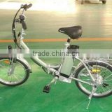 modern folding electric bike with lithium battery