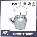 3 Pcs-Set Of Top Handle Arabian Stainless Steel Tea Kettle/Tea Pot Chromium plating (SF-7809 S)