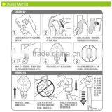 D646 ANYA Fashion Cute Shaped Towel Hook Bag Hook Novel Design Hook Plastic thumbnail-2