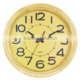 Round Plastic Frame Wall Clock, 16 Inch Wall Clock