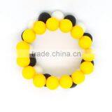 FDA Approved Silicone Bead Bracelet/cheapest Silicone Bracelets thumbnail-3
