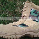 Desert Color Sand Colour Leather 9.5inch Good Quality DELTA Tactical Boots thumbnail-3