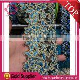 New Stlye African Lace Fabrics Lace Trim for for Islamic Middle East Mohammedan Muslim Evening Dress Cheap Abaya Chiffon Kaftan thumbnail-1