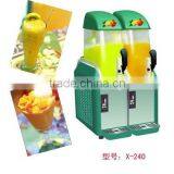 Two Tanks Bar Equipment Ice Slusher Snowmelt Machine