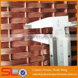 Metal Mesh Flat Series XY-4215T Stainless Steel Weave Wire Mesh Bronze Mesh