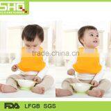 FDA Food Grade Silicone Bib for Kids for Baby Care Bibs thumbnail-2