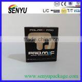 Black Popular Kraft Paper Box Packaging With Clear Window
