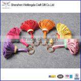 Custom Design Colorful pu Leather Tassels for Bag/garment Wholesale Chinese Supply Quality Choice thumbnail-1