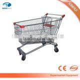 2016 Top Selling 60-240L Asian and Europe Style Supermarket Metal Shopping Trolley thumbnail-5