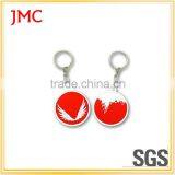 Factory Sales Custom Metal / Leather / Manual/opener Keychain/ Skull