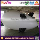 Plain White Advertising Airship Inflatable Helium Blimp for Display thumbnail-2