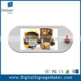 Battery Powered 9 Inch Lcd Advertising Monitor