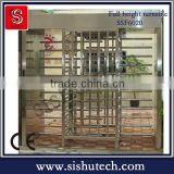 304 Stainles steel gate design Full-height Turnstile with high quality