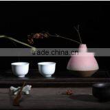 Coarse Pottery Frosted Gradient Ceramic Vase HB11 thumbnail-4