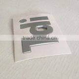 High Quality 3D Self-adhesive ABS Plastic Chrome Letterings for Cars thumbnail-5