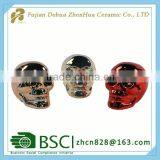 Halloween Skull Decoration Ceramic Custom Money Box thumbnail-1