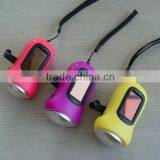 Solar Dynamo Led Flashlight