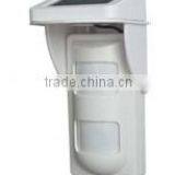 Wireless Outdoor Solar PIR Motion Sensor,Two-layer Waterproof ,Backup Backup Lithium Battery