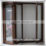 2016new Product Patio PVC/UPVC Serise Glass Folding Doors With Grill Design,PVC/UPVC Grill Designs Bi-fold Doors thumbnail-4