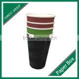 CHEAP BULK CUSTOM PAPER CUP FOR HOT COFFEE thumbnail-5