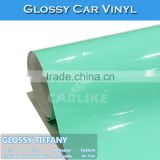 Guarantee 2-3 Years Glossy Teal vehicle Accessories Foil Body Sticker Wrap Film