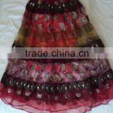 Hippy Indian Skirts Wholesale thumbnail-1