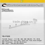 Chrome Metal Rack Hooks Tube Bar Hooks Customized Nail Hook for Hanging