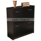 Shoe Storage Shelf Shoe Cabinet 4 Drawers Metal Children Shoe Chest 4 Door Square Shoe Rack Shelf thumbnail-3
