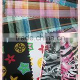 fabric&leather emboss pvc luggage leather